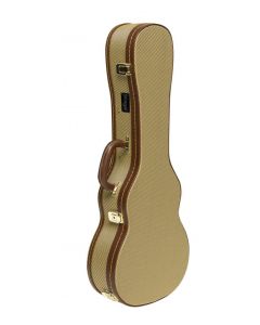 Stagg GCX-UKT GD Koffer Tenor Ukulele Tweed
