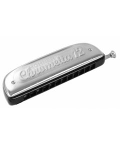 Hohner Mundharmonika Chrometta 12 G 48 Töne