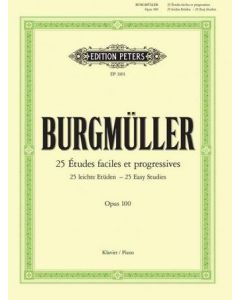 EP3101 F. Burgmüller 25 leichte Etüden op.100 