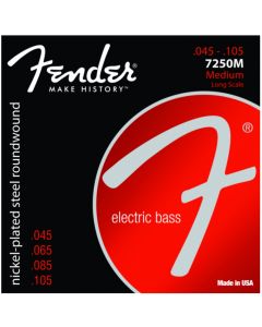 Fender 7250M Nickel Plated Steel 045-105