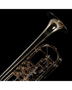 Ricco Kühn T-053 C-Trompete versilbert + vergoldet