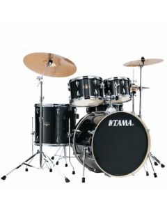 Tama IE50H6W-HBK Imperialstar Drumset Hairline Black 