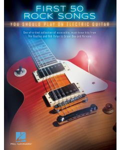 HL131159       First 50 rock songs you should play on electric guitar