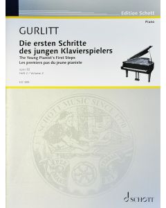 ED385  C. Gurlitt   Die ersten Schritte des jungen Klavierspielers