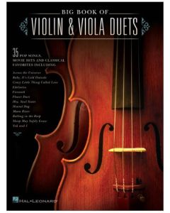 HL119113  Big book of violin + viola duets