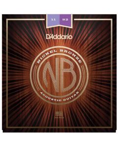 DAddario NB1152 Nickel Bronze Custom Light 011-052