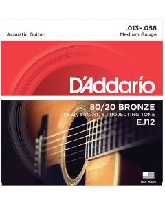 DAddario EJ12 80/20 Bronze Medium 013-056