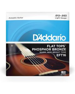 DAddario EFT16 012-053 Acoustic Flat Tops Phosphor Bronze