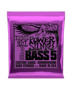 Ernie Ball 2821 Power Slinky 5-String Bass Nickel Wound