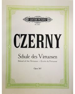 EP2410  C.Czerny   Schule des Virtuosen  op.365