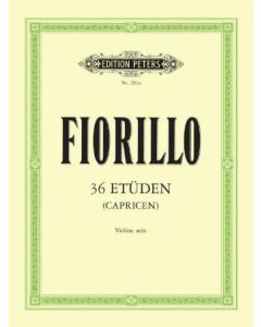 EP283A  Fiorillo  36 Etüden (Capicen) für Violine solo