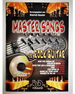 Master Songs for Rock Guitar inklusive Songs&Playbacks