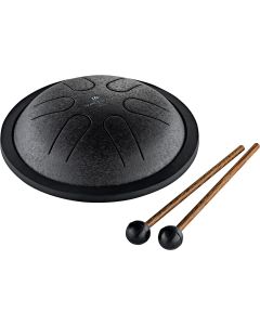 Meinl MSTD1BK Sonic Energy Mini Steel Tongue Drum, Black