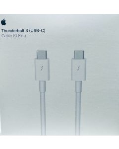 Apple Thunderbolt 3 (USB-C) Kabel 0,8m (weiß)