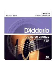 DAddario EJ13 80/20 Bronze Custom Light 011-052