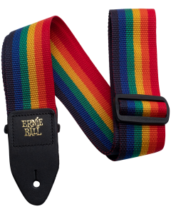Ernie Ball Gitarrengurt, Polypro, Regenbogenfarben