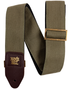 Gitarrengurt, Jacquard, Olive Canvas