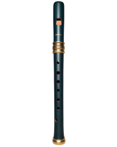 Mollenhauer 4117B Traumflöte Sopran Einfachloch Birnbaum blau