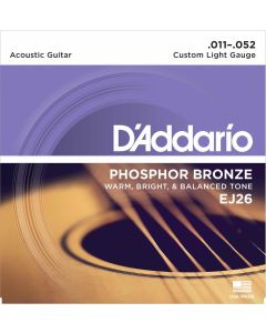 DAddario EJ26 Phosphor Bronze Custom Light 011-052