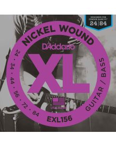 DAddario EXL156 Nickel Wound Fender Bass VI 024-084 Satz