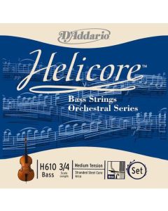DAddario H610 3/4M Helicore Satz Bass