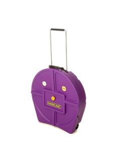 Hardcase HNP9CYM22-PU Cymbal Case für 9 Becken 22", Purple