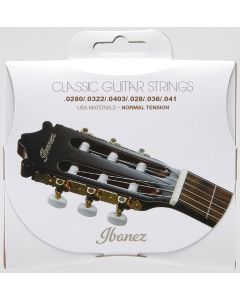 Ibanez ICLS6NT Clear Nylon / Silverplated Wound Normal Tension .028-.043