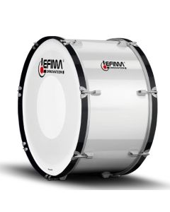 Lefima MB-BUL-2614-2HH Große Trommel 26x14" Ultra Leicht, weiß
