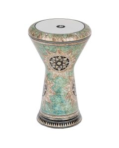 Meinl AEED4 DOUMBEK ARTISAN 9", WHITE PEARL, MOSAIC QUEEN