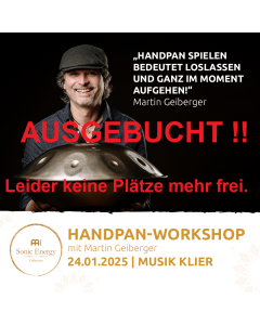 Meinl HANDPAN WORKSHOP mit Martin Geiberger (Einsteiger)