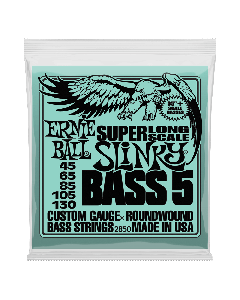 Ernie Ball 2850 Regular Slinky 5-String Bass Super Long Scale Nickel Wound