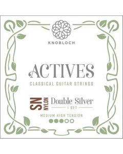 Knobloch Active Double Silver SN Nylon Set Medium High Tenson