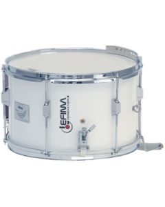 Lefima MP-PUL1408-2HM Paradetrommel 14x8" Altes LOGO, weiss, Showroom Modell