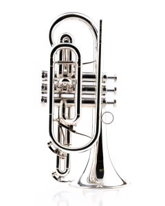 Schagerl Signature "Hans Gansch" B-Kornett versilbert