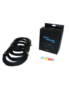 JamHub Stereo Cable Kit 5x Stereo-Klinkekabel, 3,6m
