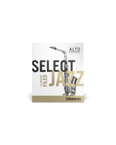 DAddario Select Jazz Altsaxophonblätter Stärke 2H Filed