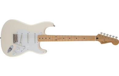Fender Artist Jimmie Vaughan Tex Mex Stratocaster MN Olympic White