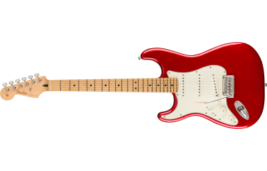 Fender Player Stratocaster Lefthand MN Candy Apple Red