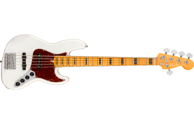 Fender American Ultra Jazz Bass V MN Arctic Pearl