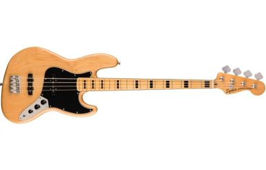 Squier Jazz Bass Classic Vibe 70's Maple Fingerboard Natural