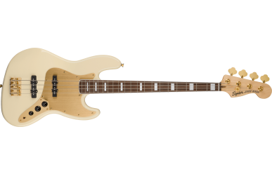 Squier 40th Anniversary Jazzbass Gold Edition OLP
