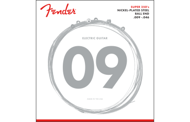 Fender 250LR Super Nickel Plated Steel Light Regular 09-46