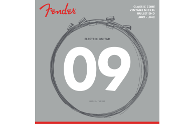 Fender 3155L Classic Core Vintage Nickel, Bullet Ends 9-42