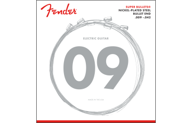Fender 3250L Super Bullets Nickel Plated Steel Light 09-42