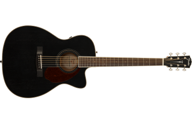 Fender FSR PM-3 Triple 0 Paramount Series, Black