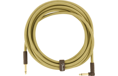 Fender Deluxe Instr. Cable TWD 18,6ft/5,5m Angled