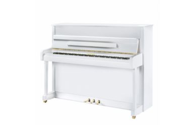 W.Hoffmann  V-112 Klavier weiß poliert
