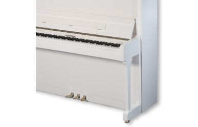 W.Hoffmann  V-120 Klavier weiß poliert
