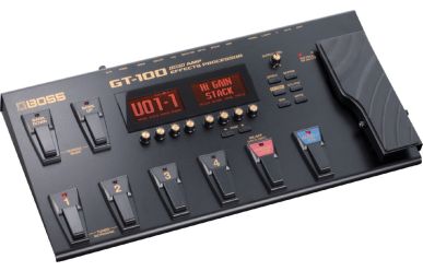 Boss GT-100 Multieffekt und Amp-Modeling