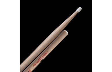 Vic Firth Hickory Drumsticks 5A, Nylon Tip